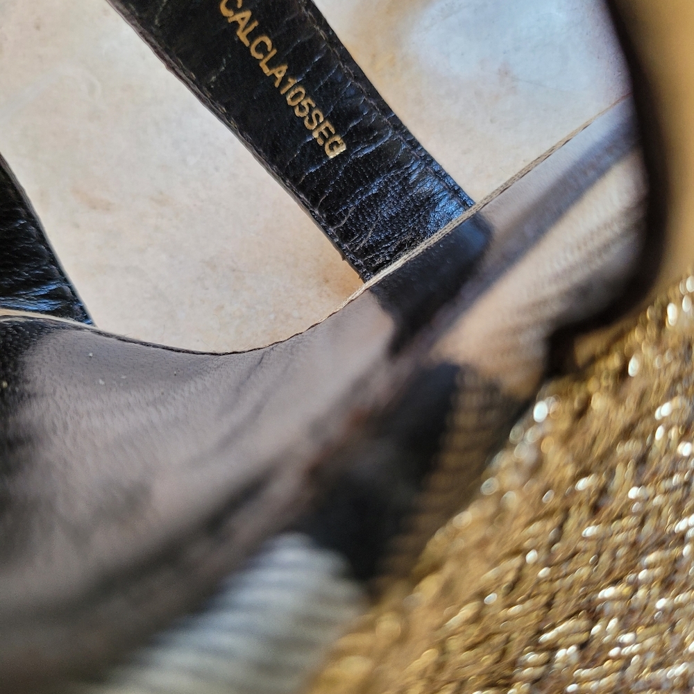 Burberry Haymarket Check Wedge Espadrille - Picture 14 of 16